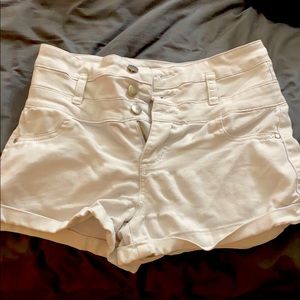 White shorts